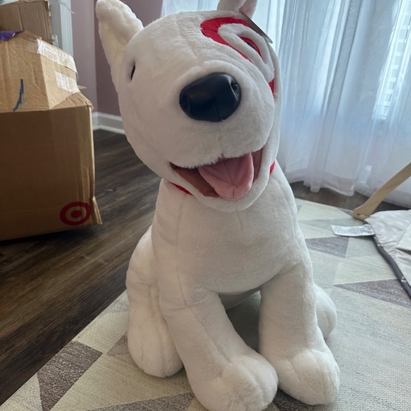 Target Bullseye Dog – 24” Limited Edition Plush (Sold Out Last Year) - Picture 2 of 11